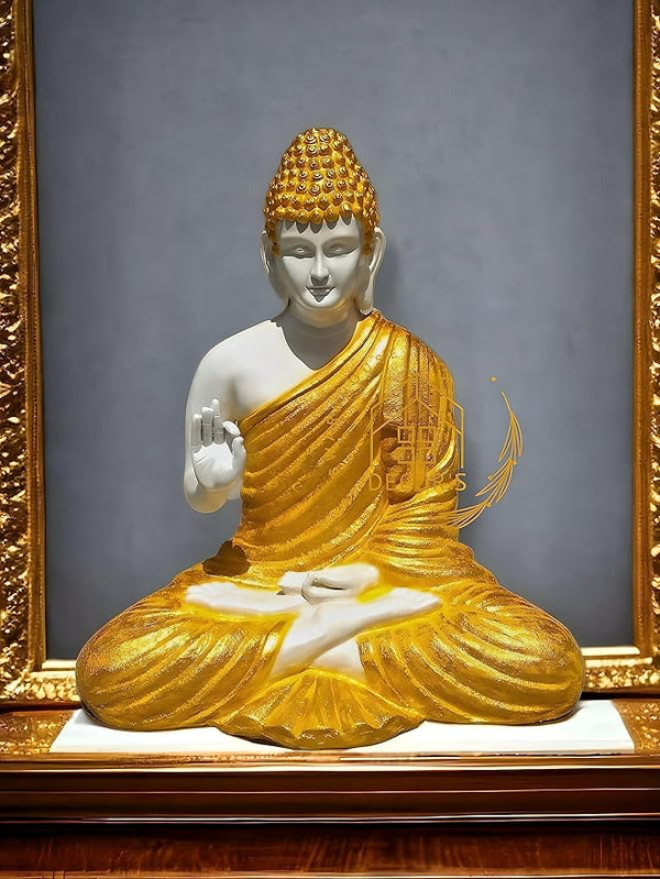 Buddha Sculpture 3 Feet High Glossy  Jarkan