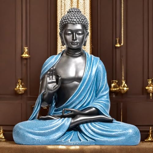 Swarnhouse Premium 1.5 Feet Buddha Statue for Indoor/Outdoor / Sculpture Article 10
