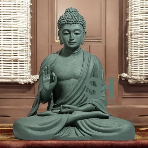 Swarnhouse Premium 1.5 Feet Buddha Statue for Indoor/Outdoor / Sculpture Article 2