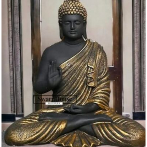Fibre Buddha statue 2 feet